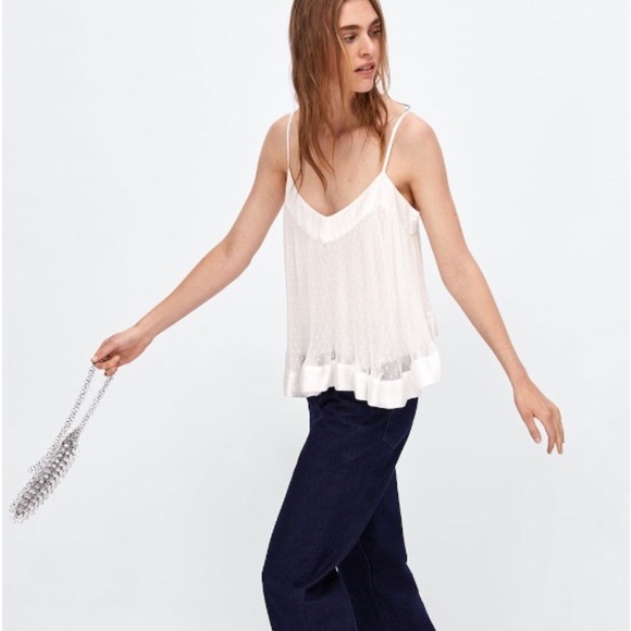 ZARA Pleated Top - Picture 4 of 8